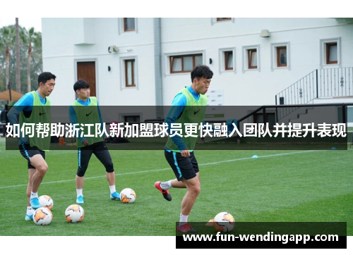 如何帮助浙江队新加盟球员更快融入团队并提升表现